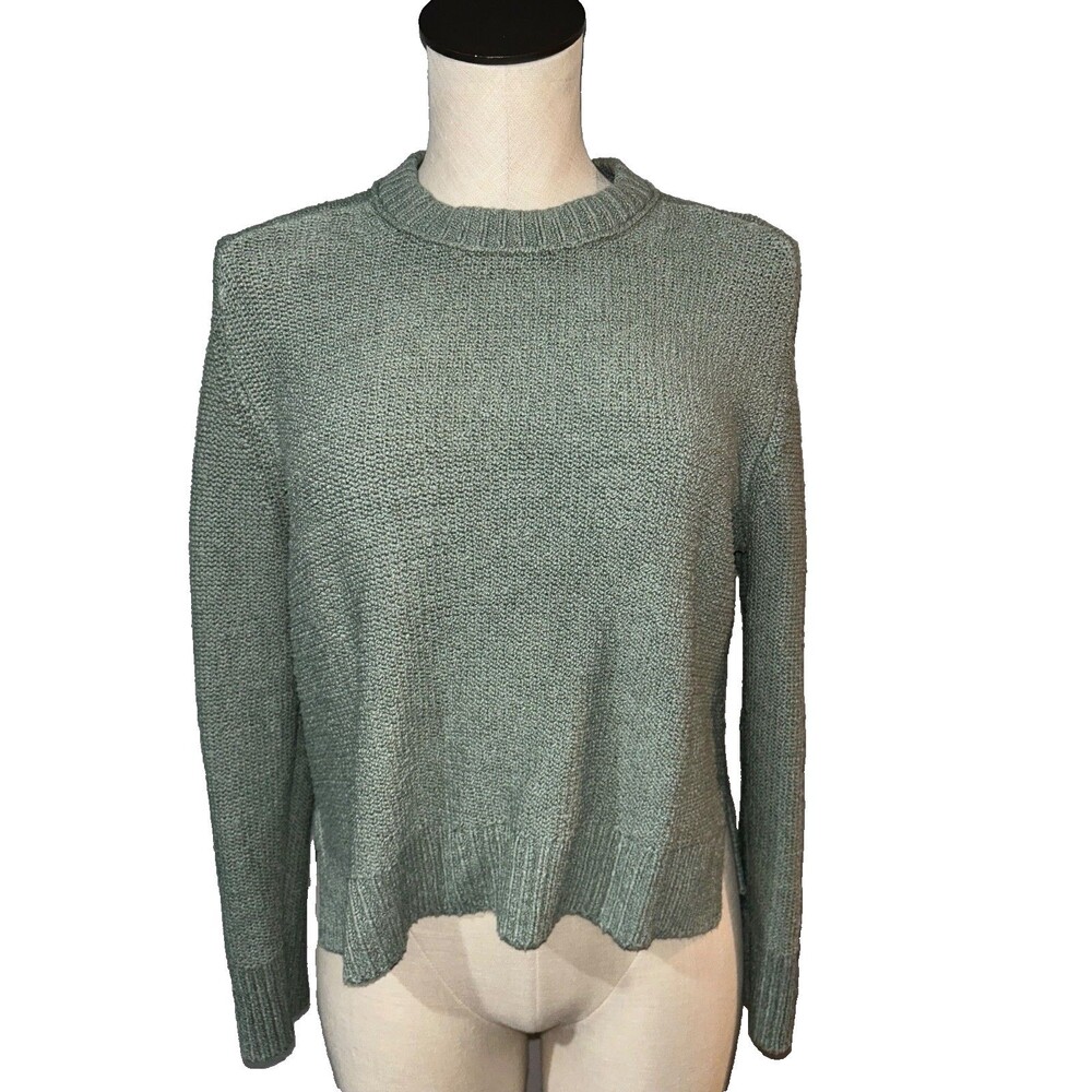 Abercrombie & Fitch Women’s Crew Neck Cotton Fisherman Sweater size XS NWOT